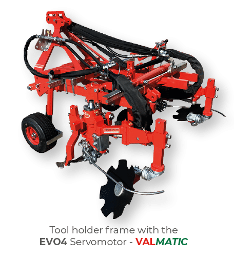 BOISSELET frame equipped with EVO4 & VALMATIC for tillage