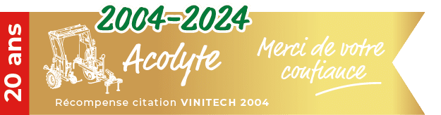 Récompense citation ACOLYTE VINITECH 2004